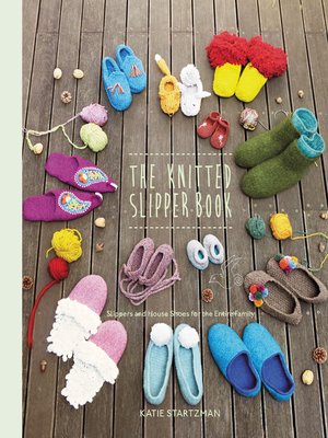 cover image of The Knitted Slipper Book